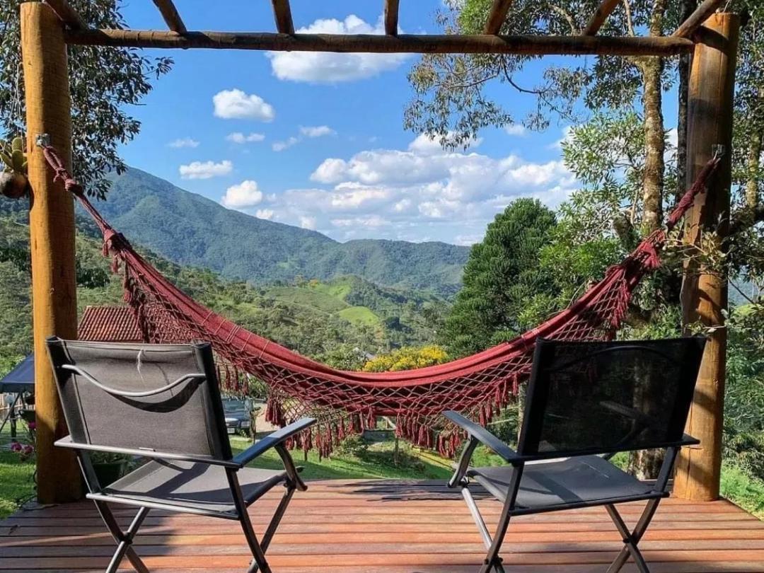 Chale Madeira Rustica Visconde De Maua